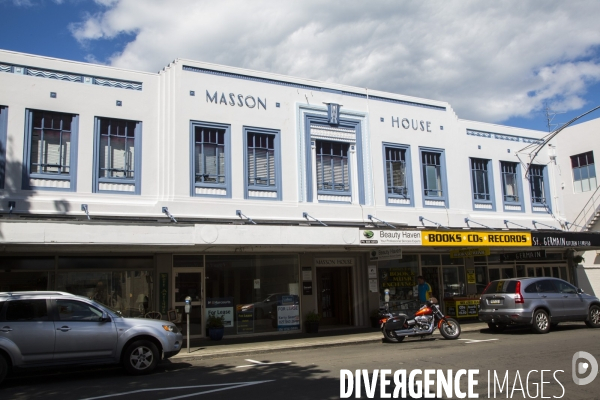Napier ville art deco/nouvelle zelande