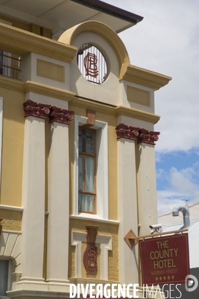 Napier ville art deco/nouvelle zelande