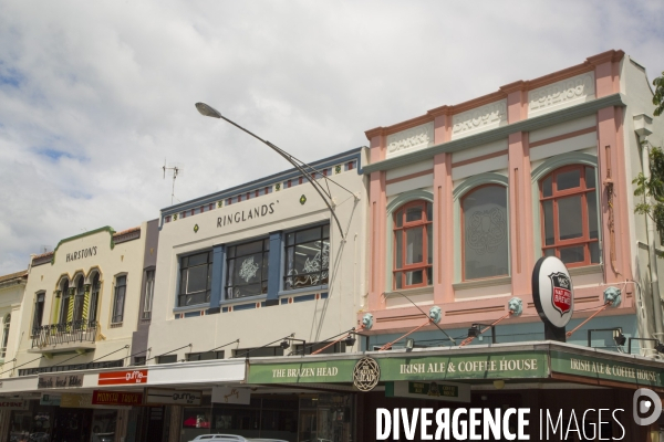 Napier ville art deco/nouvelle zelande