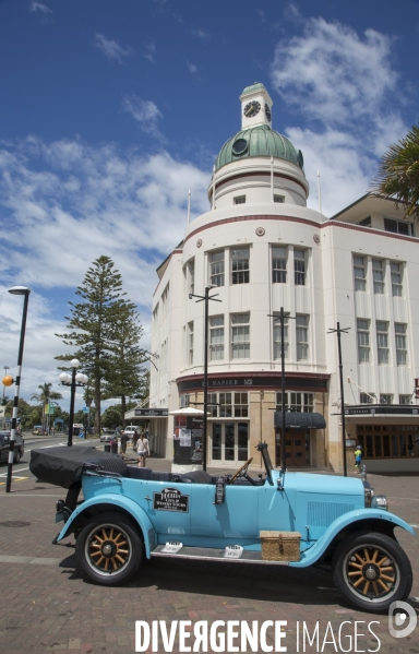 Napier ville art deco/nouvelle zelande