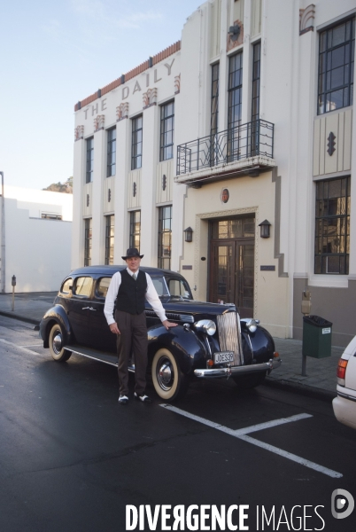 Napier ville art deco/nouvelle zelande