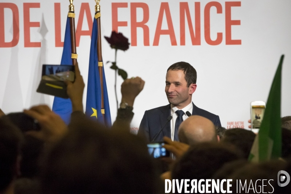 Benoît Hamon : second tour de la primaire de la gauche