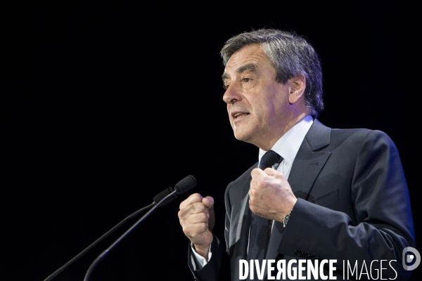 Meeting de François FILLON à Compiègne sur le thème de la sécurité