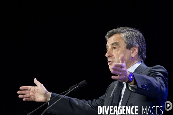 Meeting de François FILLON à Compiègne sur le thème de la sécurité