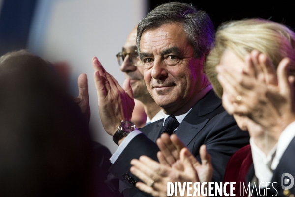 Meeting de François FILLON à Compiègne sur le thème de la sécurité