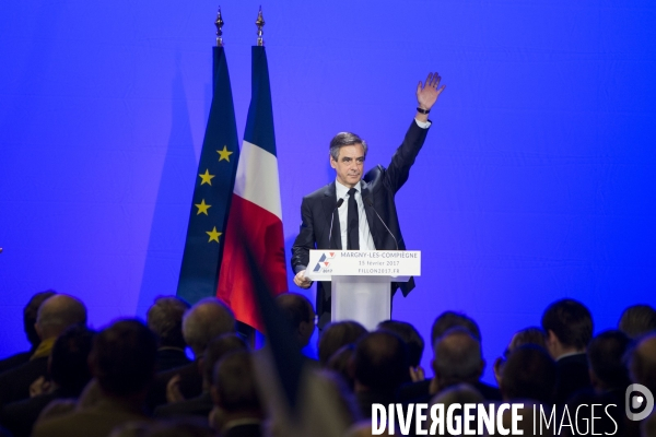 Meeting de François FILLON à Compiègne sur le thème de la sécurité