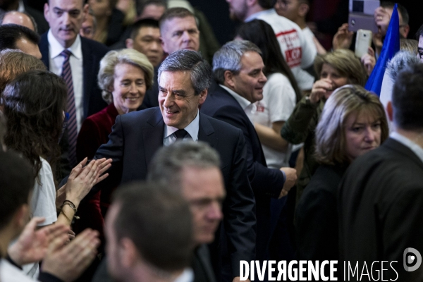 Meeting de François FILLON à Compiègne sur le thème de la sécurité