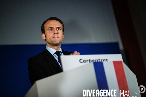 Macron à Carpentras