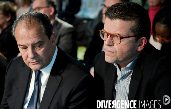Inauguration du QG de campagne de Benoît Hamon