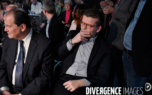 Inauguration du QG de campagne de Benoît Hamon