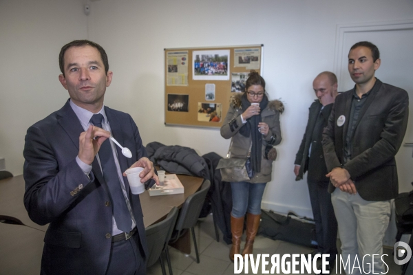 Benoît Hamon : premier tour de la primaire de la gauche