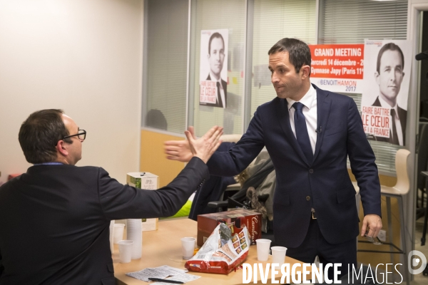 Benoît Hamon : premier tour de la primaire de la gauche