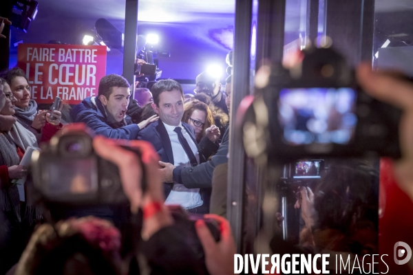 Benoît Hamon : premier tour de la primaire de la gauche