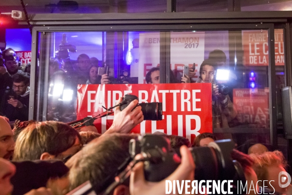 Benoît Hamon : premier tour de la primaire de la gauche