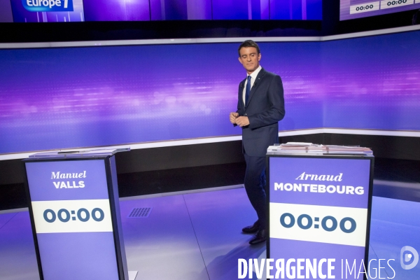 Troisième débat télévisé pour la primaire de la gauche