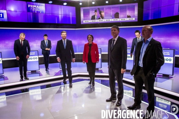 Troisième débat télévisé pour la primaire de la gauche