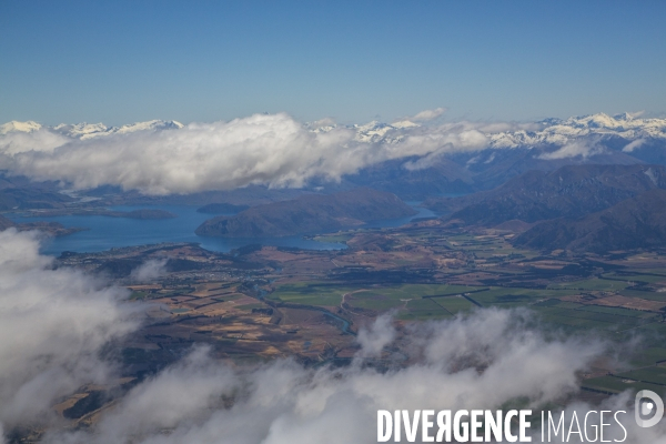 Survol entre wellington et queenstown