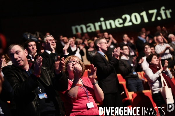 Les assises presidentielles de marine le pen