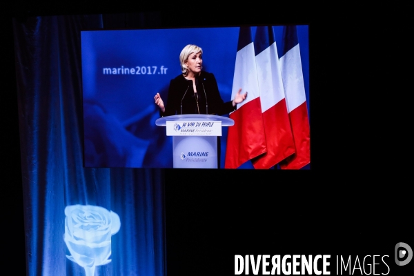 Les assises presidentielles de marine le pen