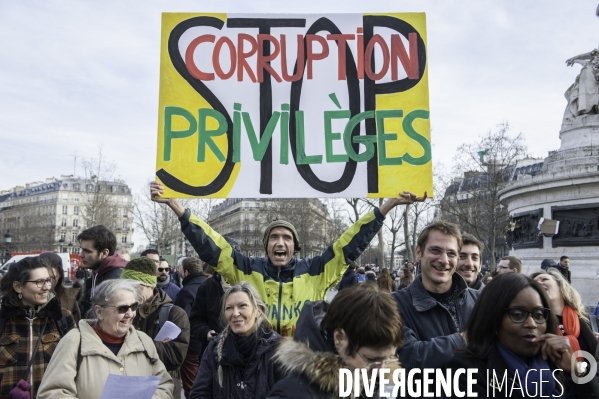 Mobilisation contre la corruption