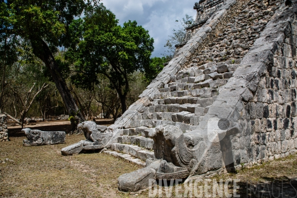 Pyramide de Kukulcán sur le site de Chichén Itzá