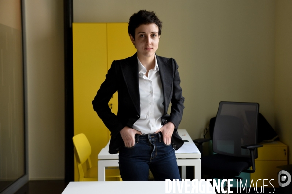 Agathe Cagé, secrétaire générale de la campagne de Benoît Hamon.