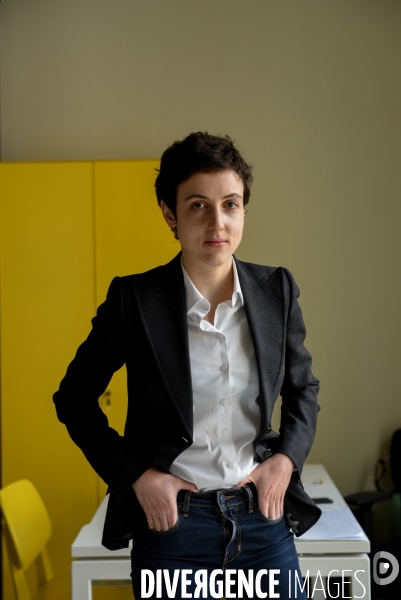 Agathe Cagé, secrétaire générale de la campagne de Benoît Hamon.