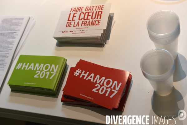 QG de campagne de Benoît Hamon