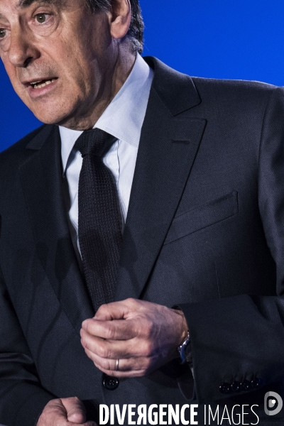 CP2017 : Conférence de presse de François Fillon.