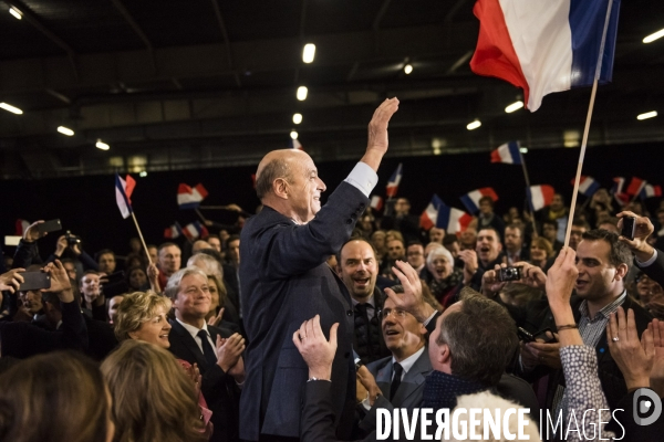 Alain Juppé, meeting à Nancy