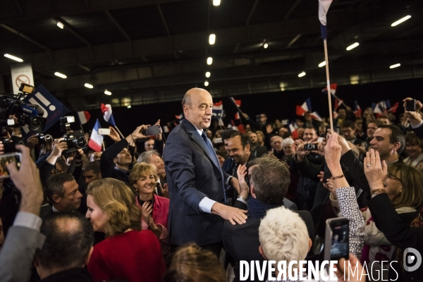 Alain Juppé, meeting à Nancy