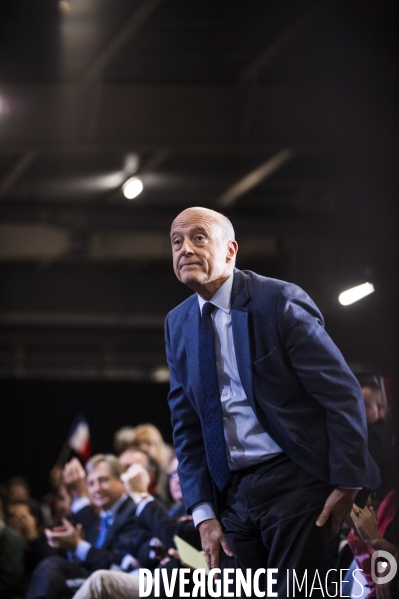 Alain Juppé, meeting à Nancy