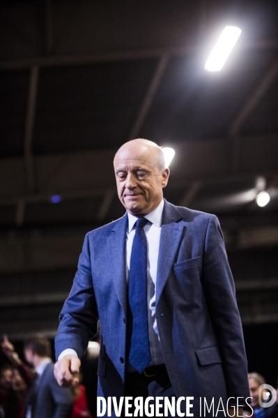 Alain Juppé, meeting à Nancy