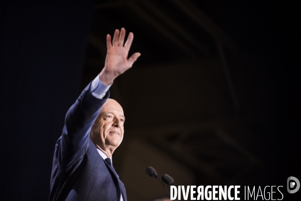 Alain Juppé, meeting à Nancy