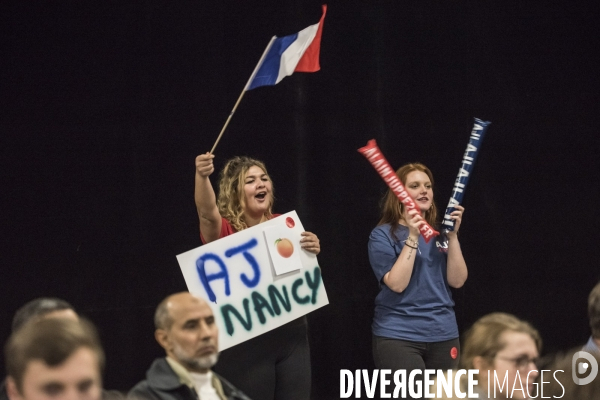 Alain Juppé, meeting à Nancy