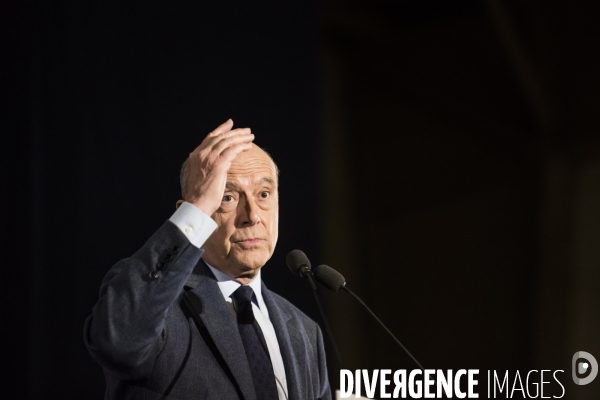 Alain Juppé, meeting à Nancy