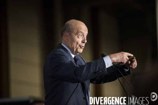 Alain Juppé, meeting à Nancy