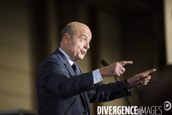 Alain Juppé, meeting à Nancy