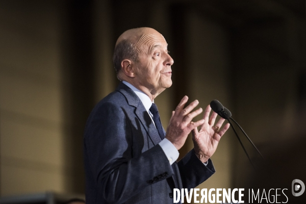 Alain Juppé, meeting à Nancy