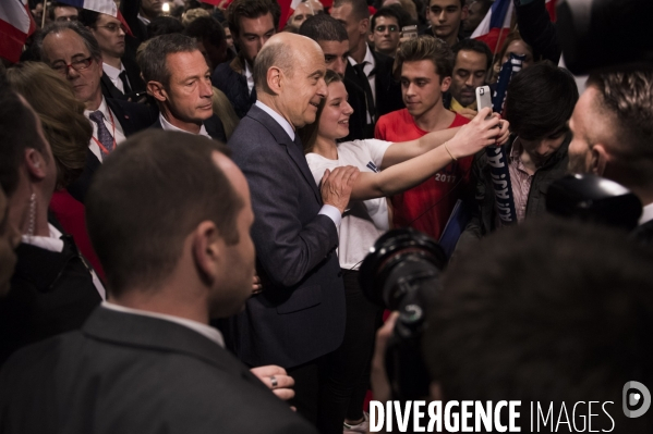 Alain Juppé, meeting à Nancy