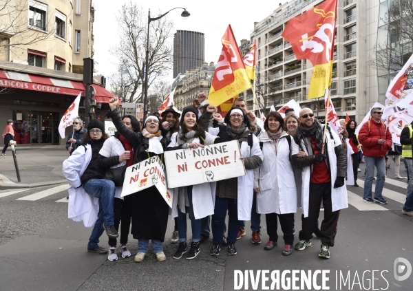 Greve des fonctionnaires.