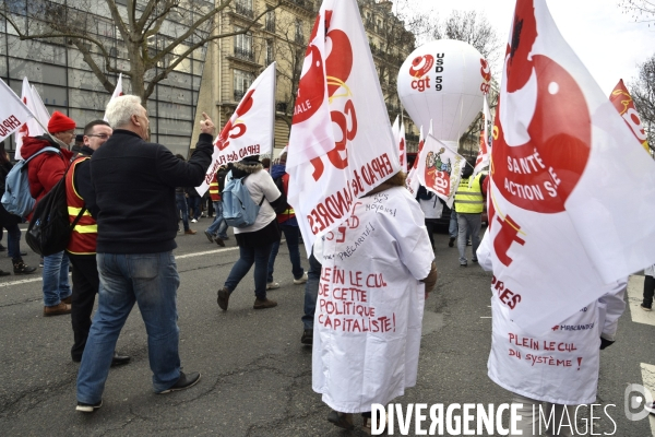 Greve des fonctionnaires.