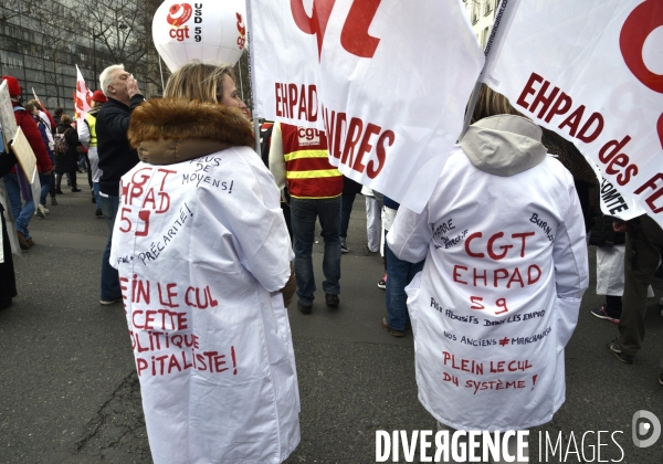 Greve des fonctionnaires.