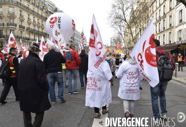 Greve des fonctionnaires.