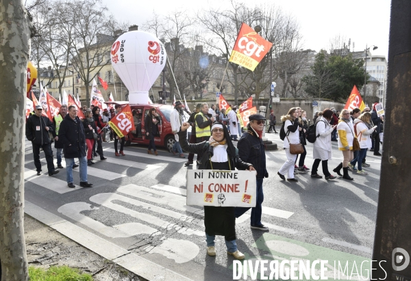 Greve des fonctionnaires.