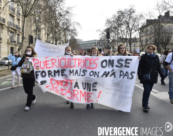 Greve des fonctionnaires.