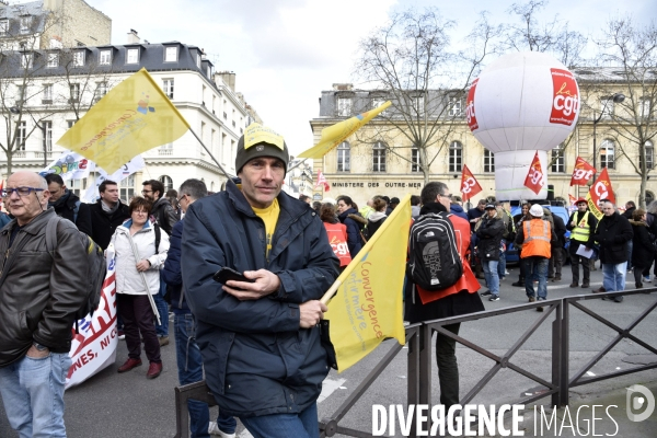 Greve des fonctionnaires.