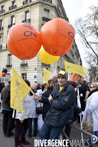 Greve des fonctionnaires.