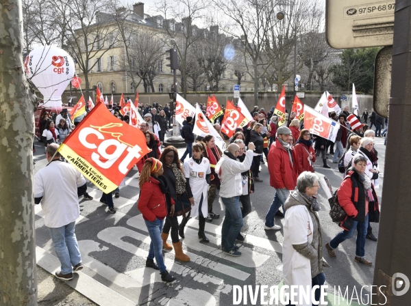 Greve des fonctionnaires.