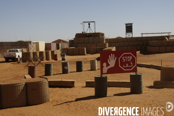 Opération BARKHANE : MADAMA , Base opérationnelle avancée.